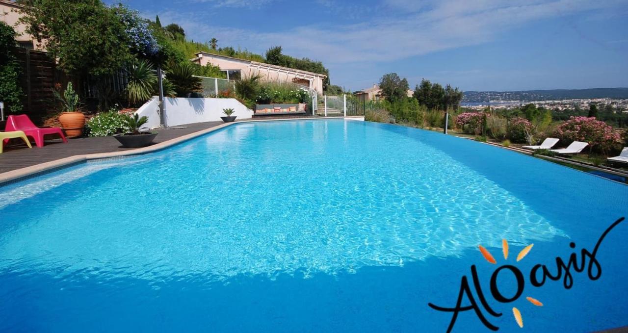 Bed and Breakfast Aloasis Grimaud Esterno foto