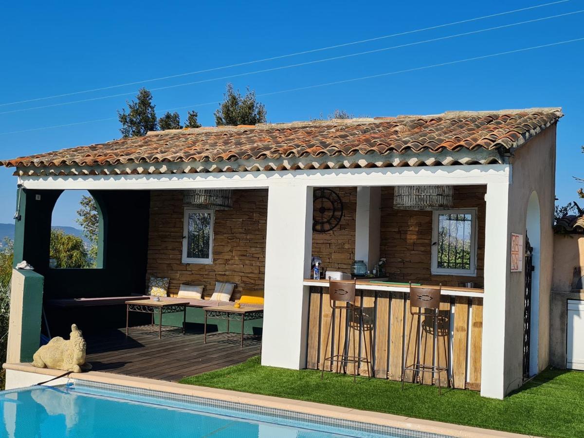 Bed and Breakfast Aloasis Grimaud Esterno foto