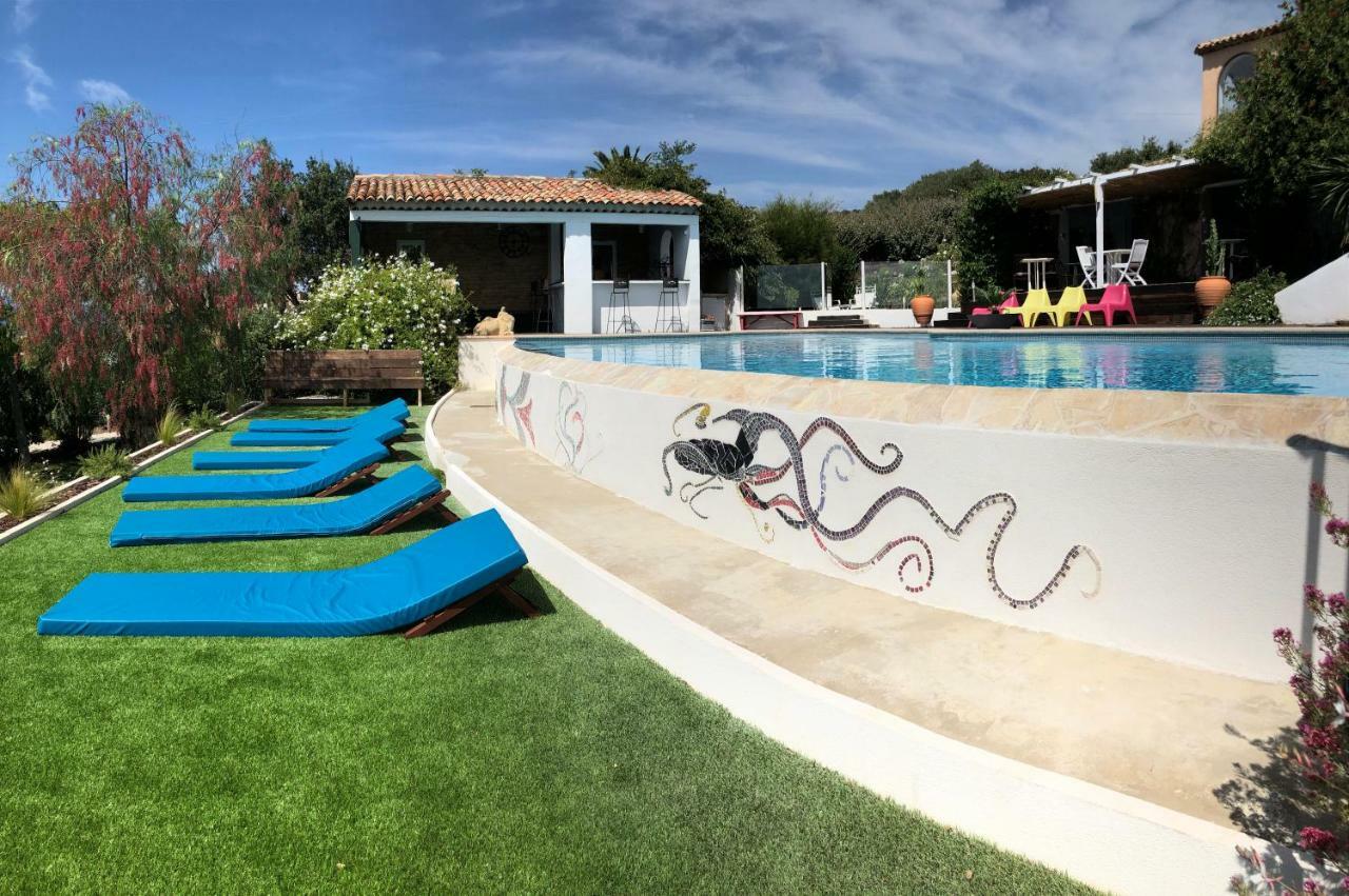 Bed and Breakfast Aloasis Grimaud Esterno foto
